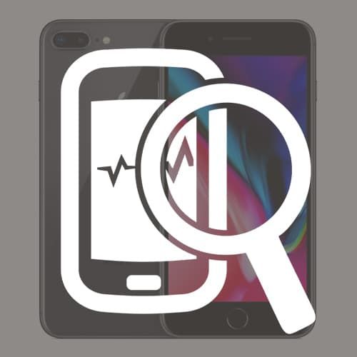 Диагностика iPhone 8 plus при последующем ремонте